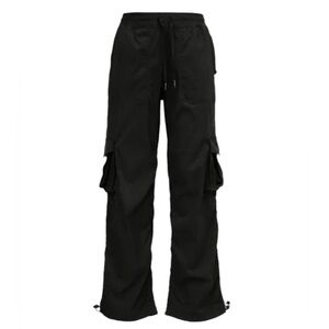 Lululemon Black Dance Studio Relaxed-Fit Mid-Rise Cargo Pants